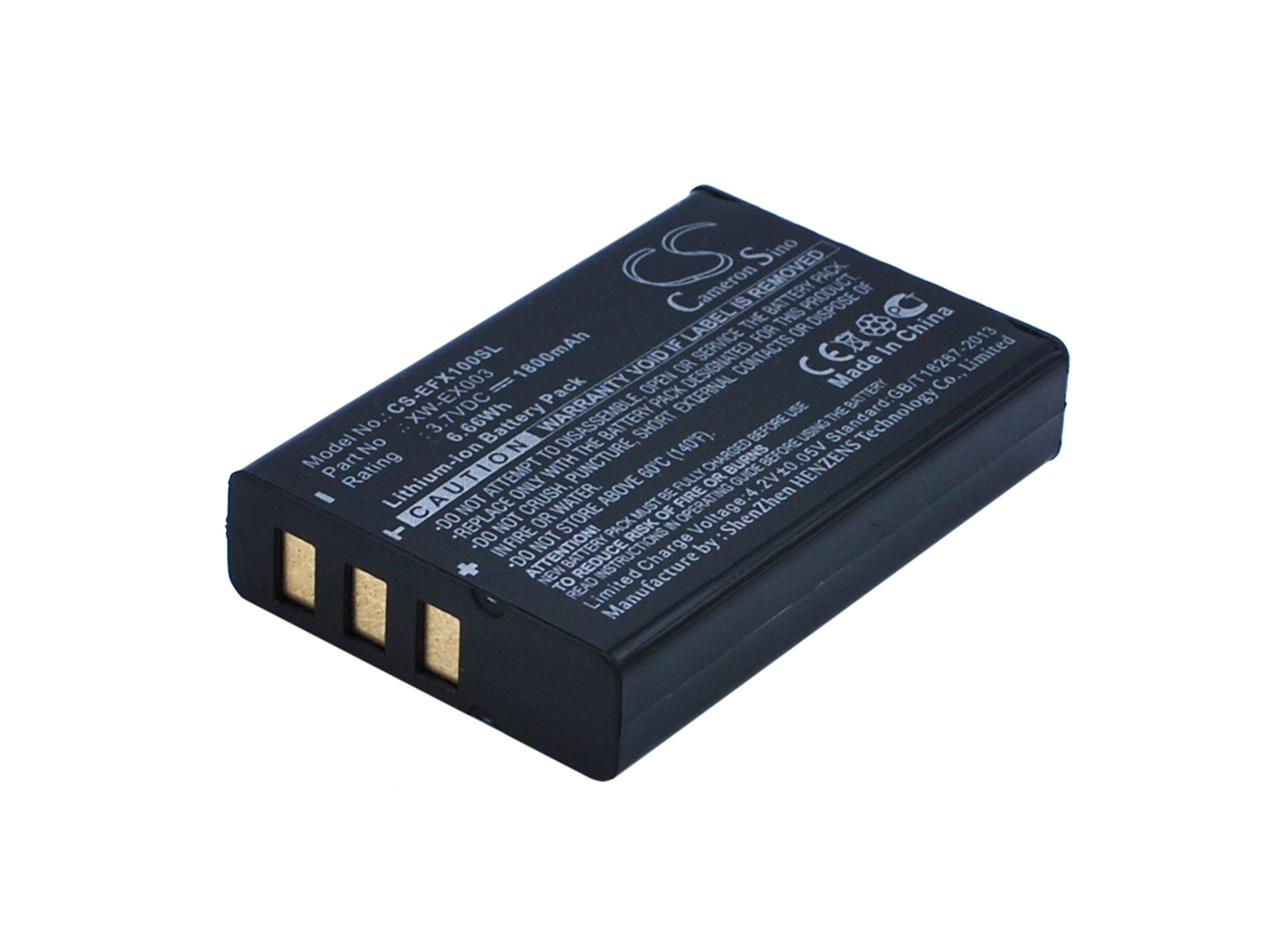 BCXY Battery Replacement for EXFO FLS-600 LANPAL100 FOT-930 FVA-600 Variable Attenuator FLS-600 Light Source FOT-600 OLTS FIP-400-D AXS-110 OTDR FPM-600 FVA-600 AXS-100 XW-EX003 GP-1001 CGA-E/111GAE