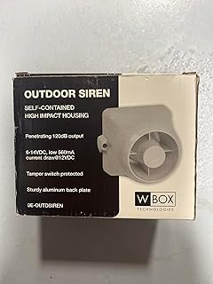 W Box Technologies 2-TN SIREN IND/ OUT 120DB TAMP - 0E-OUTDSIREN