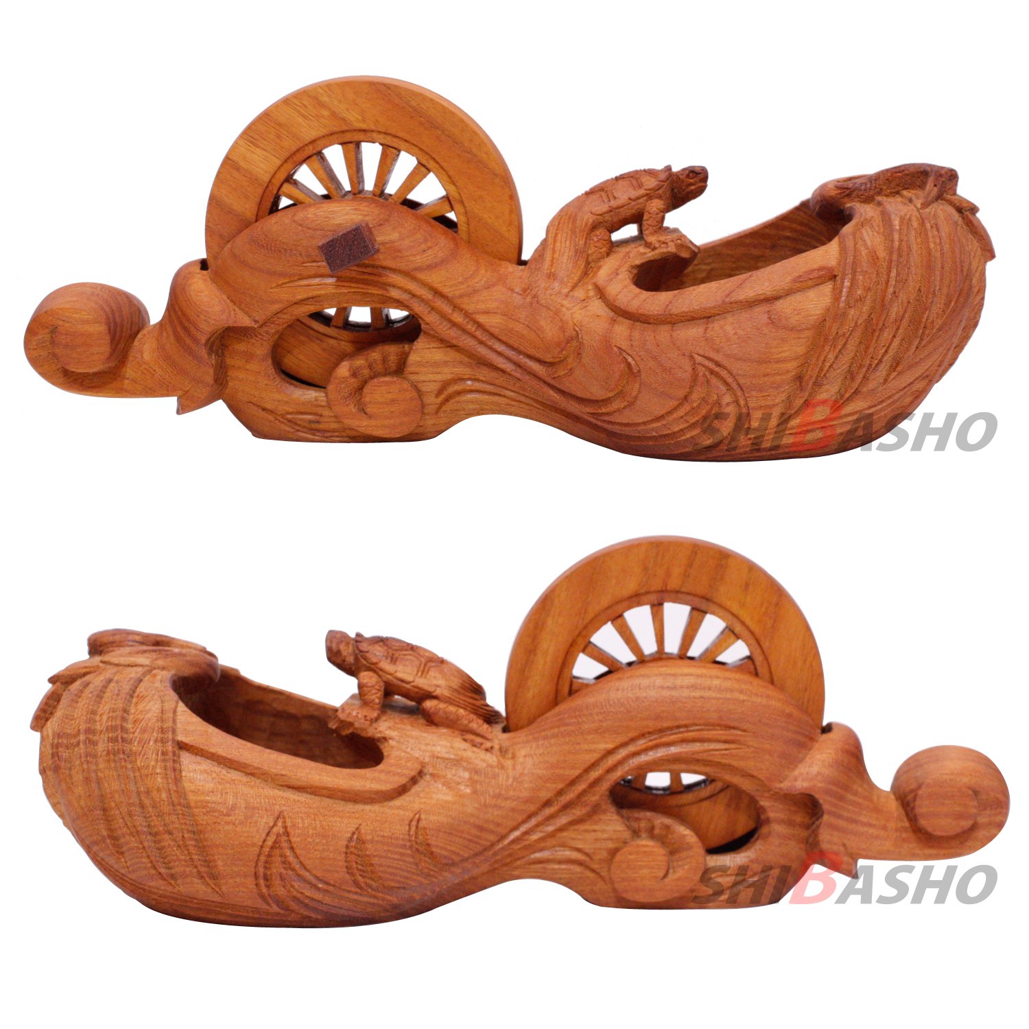 Amazon | 壺静 墨つぼ 上鶴亀 240mm | 墨つぼ