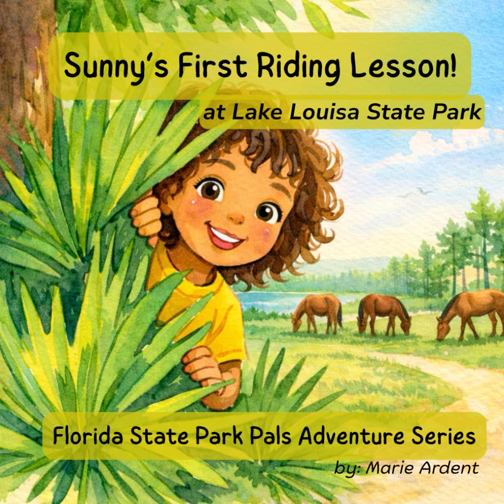 Sunny's First Riding Lesson: A Florida Park Pals Adventure (Florida State Park Pals Adventure Series)