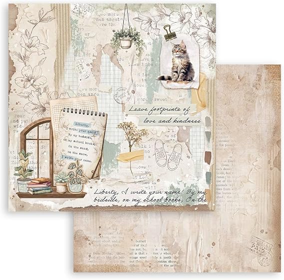 Secret Diary 12X12 Pad