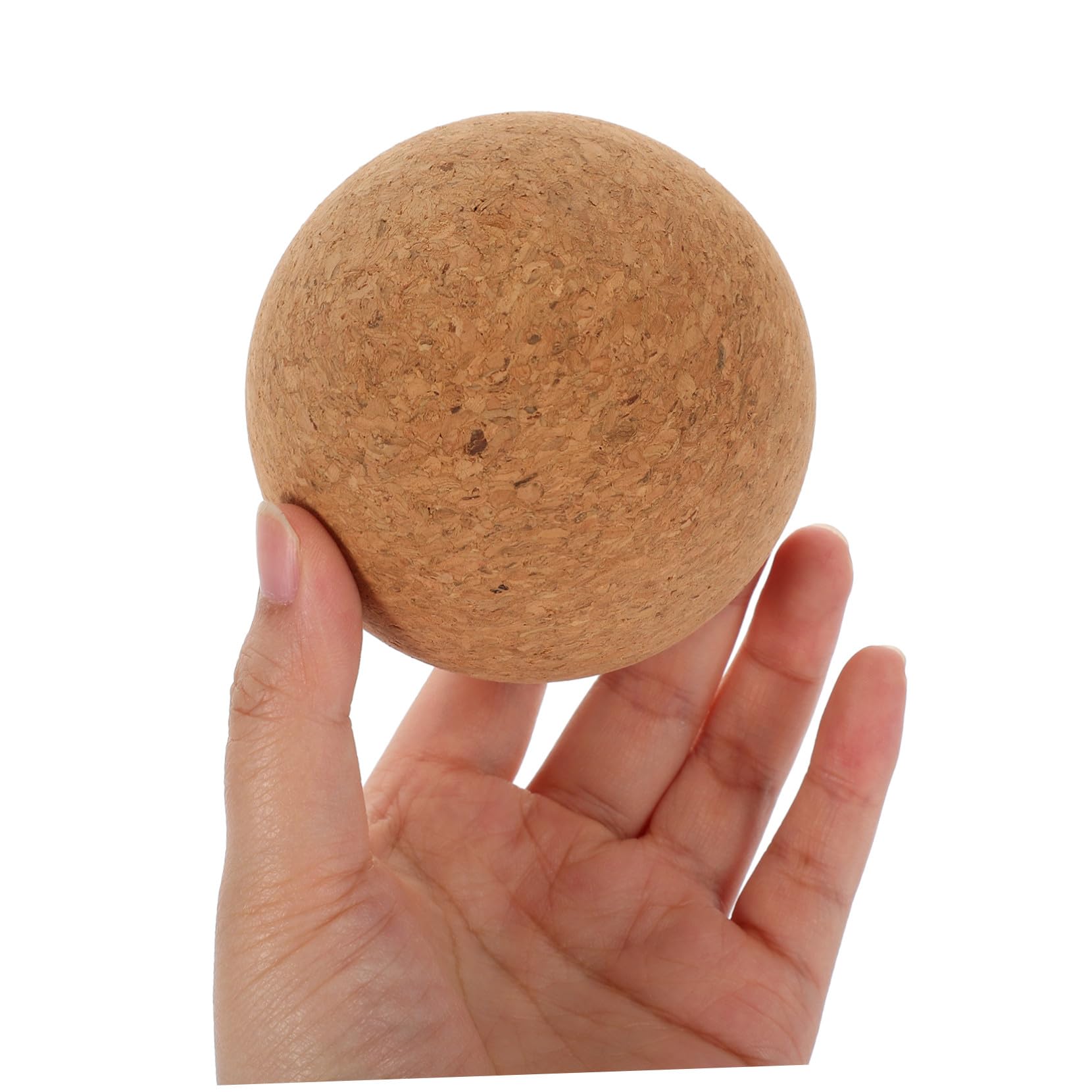 Yardenfun Balle de Massage en Liège 2pcs, Fatigue Musculaire et Détente, Accessoire Yoga Pratique pour Pieds et Doigts Avant la Salle de Sport la Maison