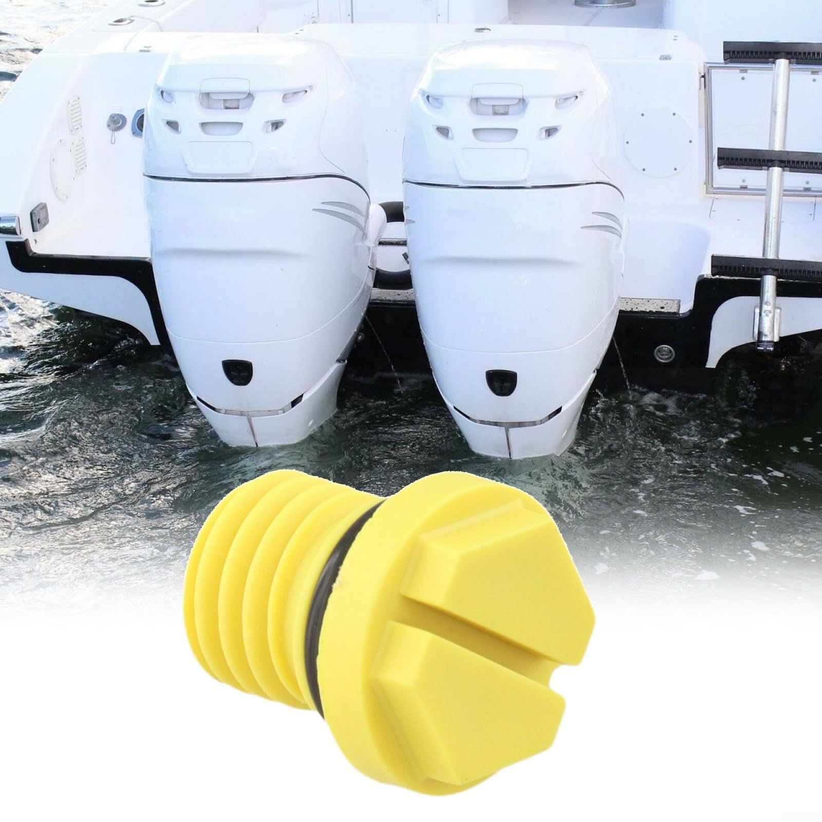 Réservoir de montage hors-bord en nylon 22-813435 8134351 avec bague d'étanchéité, pour Mercury pour MERCRUISER pour moteur QuickSilver, remplacement direct