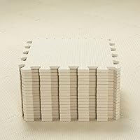 Vista 3 de qqpp Alfombrillas de Goma EVA de 18 Piezas de Espuma Entrelazadas tipo Rompecabezas para Suelo - Alfombra de Juego para Bebé para Jugar Esterilla