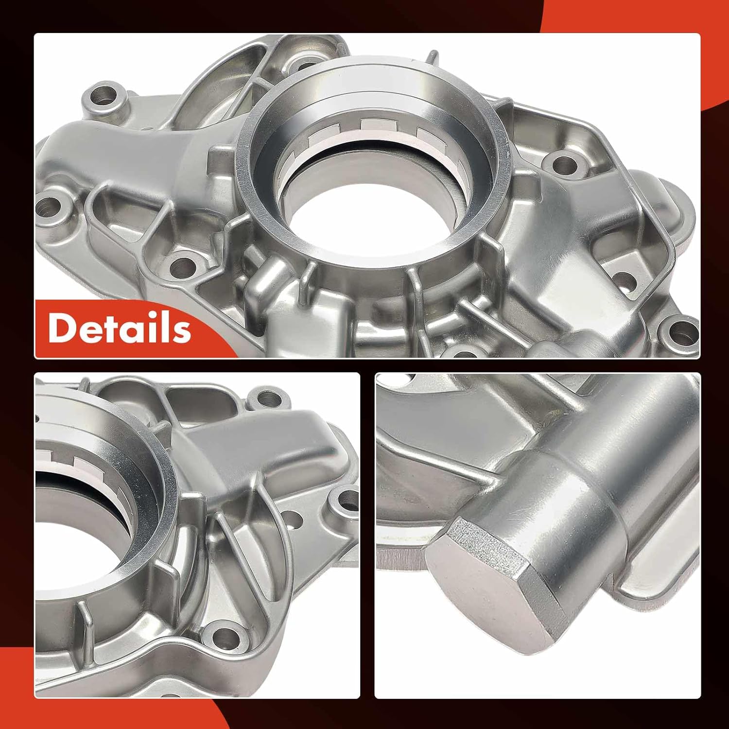 A-Premium Engine Oil Pump Compatible with Ford F-250 F-350 F-450 F-550 Super Duty, 2008-2010, Turbocharged OHV