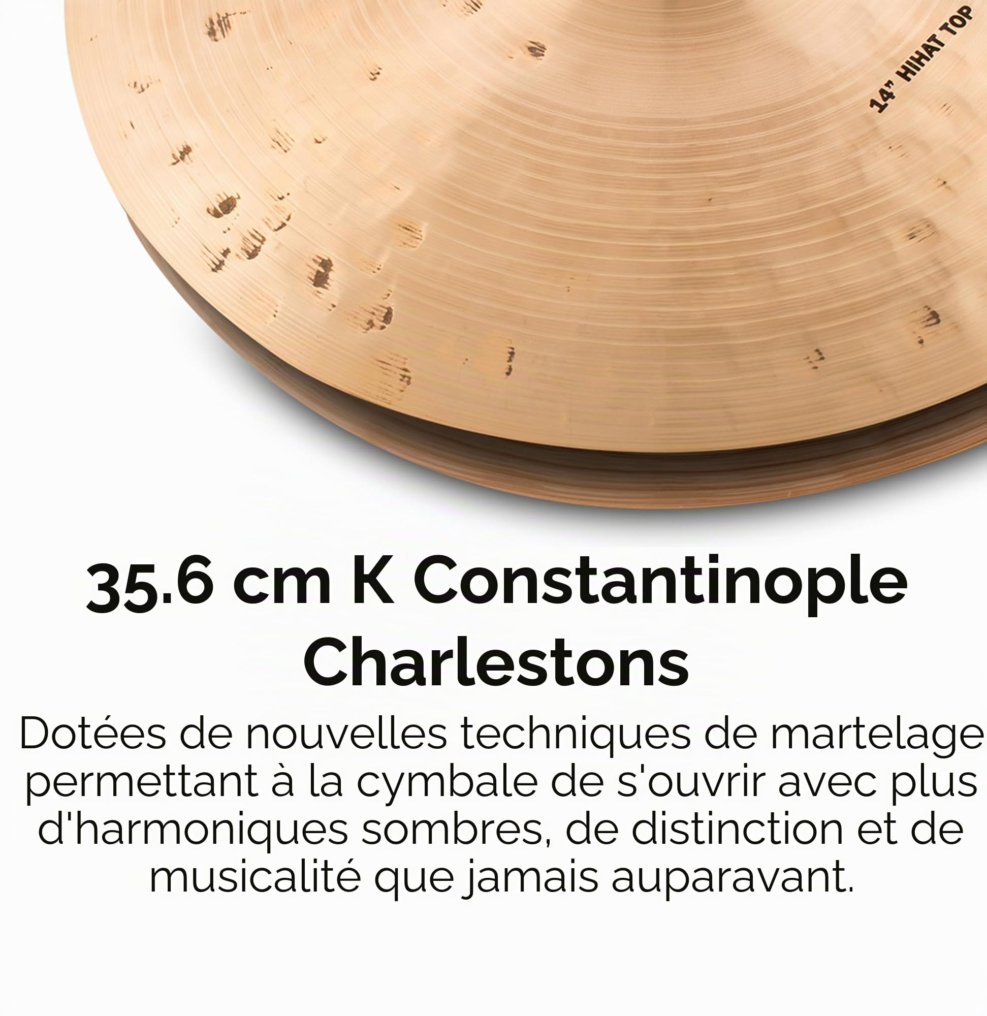 Zildjian K Constantinople Series - 14" Hi-Hat Cymbals - Pair