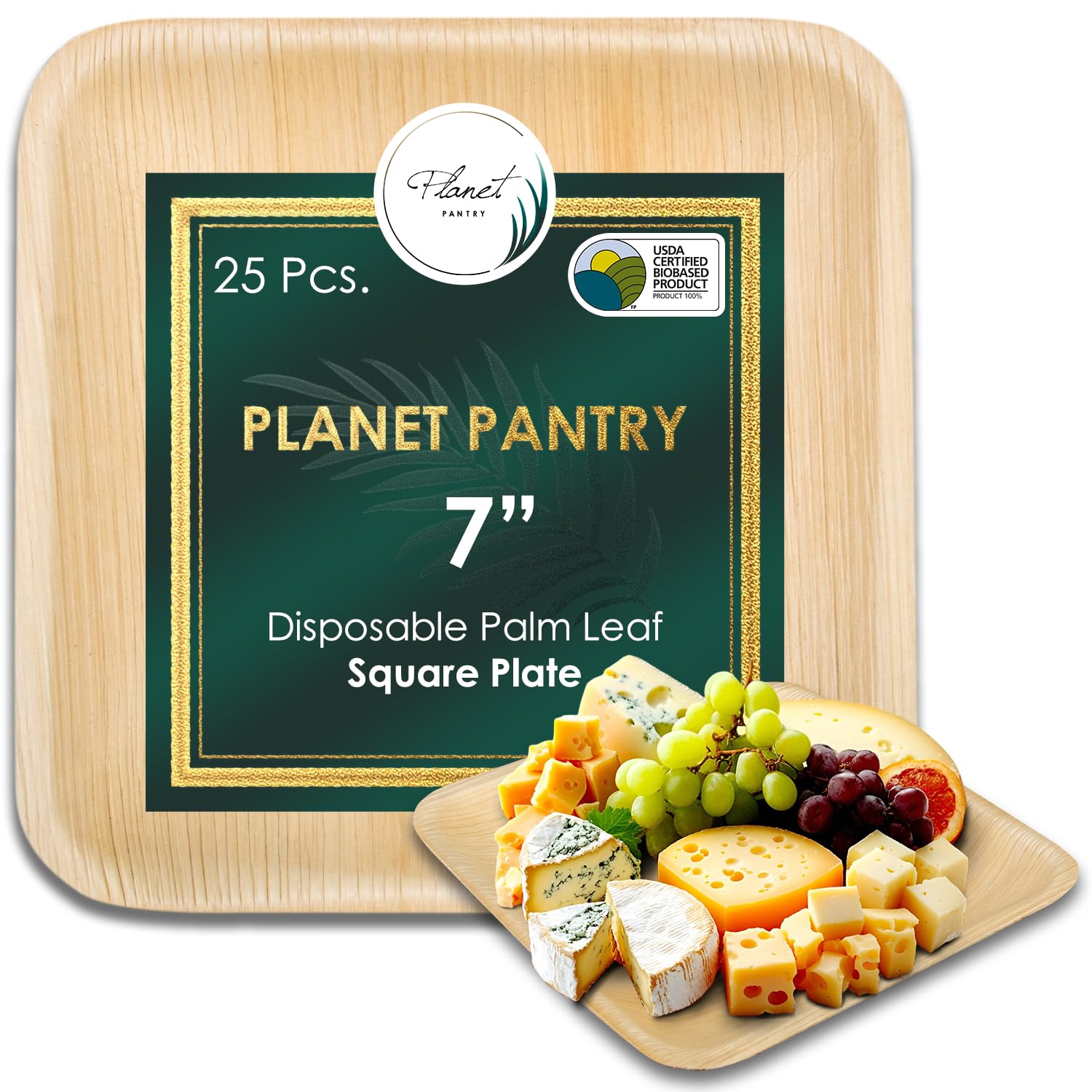 Planet Pantry Disposable Palm Leaf 7