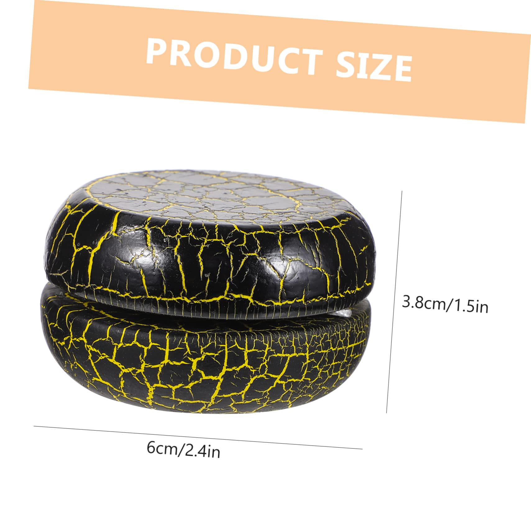 KOMBIUDA Wooden Yo-yo Toys for Boys and Girls Fingertip Toy Chinese Diabolo Educational Plaything for Boys