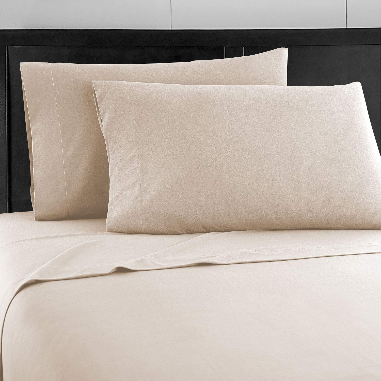 Juego De Sábanas De 4 Piezas Hechas De 100% Algodón Orgánico De 800 Hilos, Ropa De Cama Y Fundas De Almohada, Juego De Sábanas Tamaño King Y Blanco, Sábanas Elásticas Súper