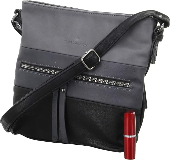 TOM TAILOR Rina schoudertas voor dames, verpakking van 2 stuks, beige, 25x7x27,5, Hobo