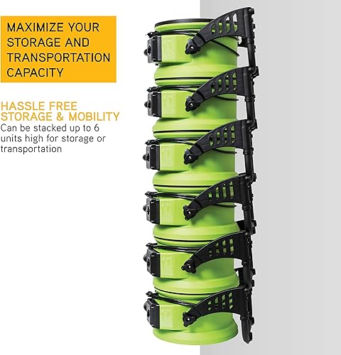 Miniatura 5 de XPOWER FC-250D - Ventilador de suelo de circulación de aire industrial de alta velocidad para toda la habitación, motor de corriente continua,