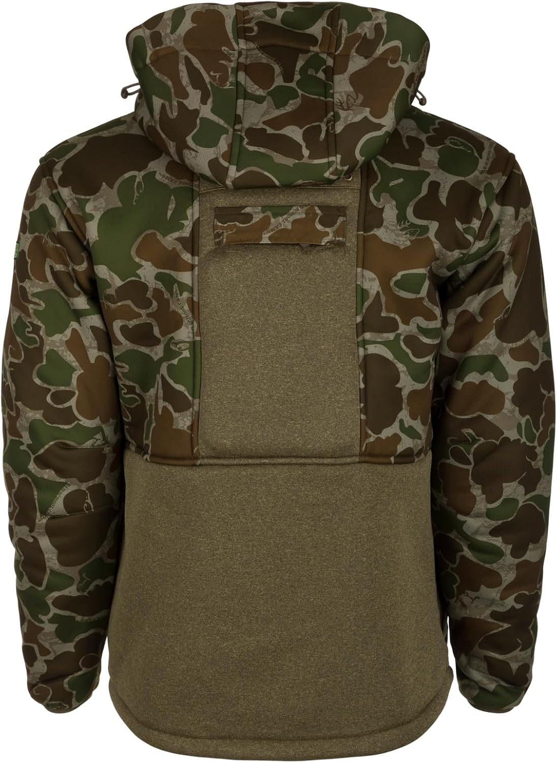 DRAKE Heavyweight Stand Hunter's Silencer Jacket, Color: Old School Green, Size: 2XL (DNT1020-037-5)