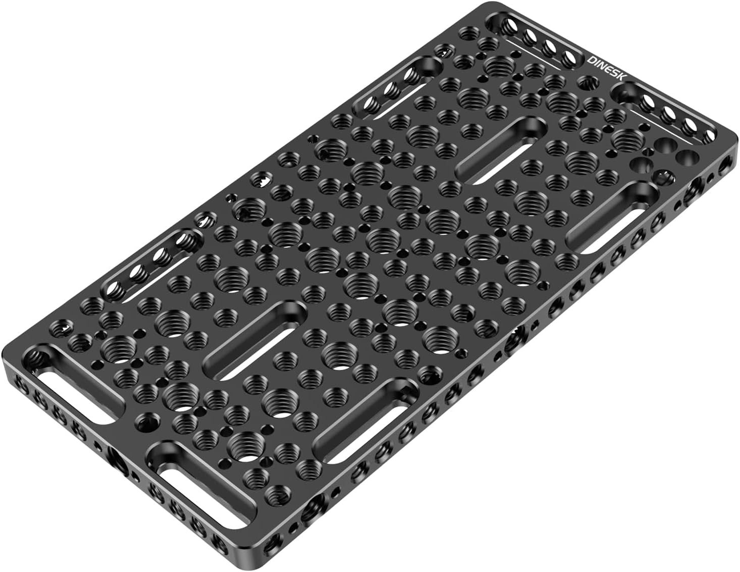 Multi-Functional Camera Cheese Plate with 1/4" 3/8" Threads,Extra Large Cheese Plate for Cameras,Tripod and Other Photography Accessories