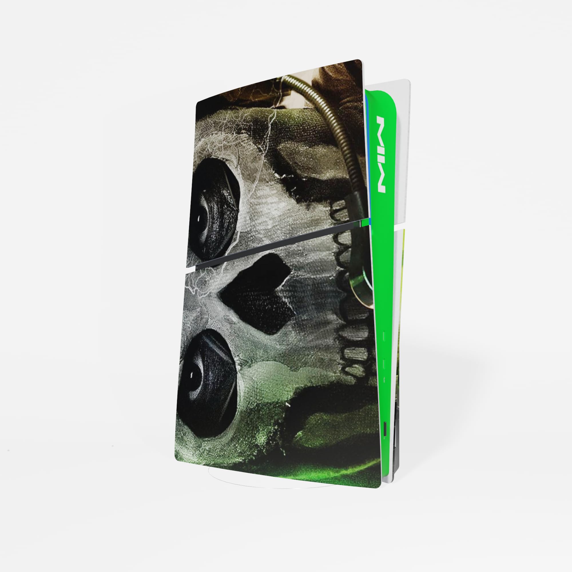 MaD Vision® Extra-Durable Skin Kit per PlayStation 5 (PS5) Disc Slim e Digital Slim | Set di Pellicole Adesive in Vinile Opaco per la Console e 2 Controller - per Call of Duty|COD Design
