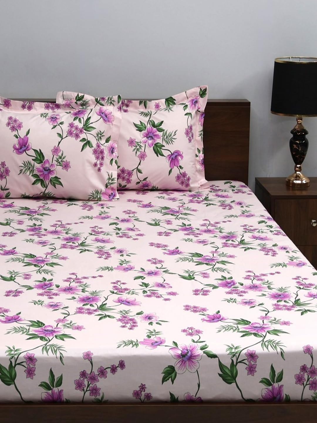 See full amazon price history chart for Bombay Dyeing King Size Bedsheet - 180 Thread Count Digital Print Cotton 274cmx274cm Super Soft Bedding Set Bed Linen with 2 Pillow Covers - 7003 (King, Pink) Bombay Dyeing King Size Bedsheet - 180 Thread Count Digital Print Cotton 274cmx274cm Super Soft Bedding Set Bed Linen with 2 Pillow Covers - 7003 (King, Pink) (B0D8GRW2NZ) Amazon Price History, Amazon Price Tracker