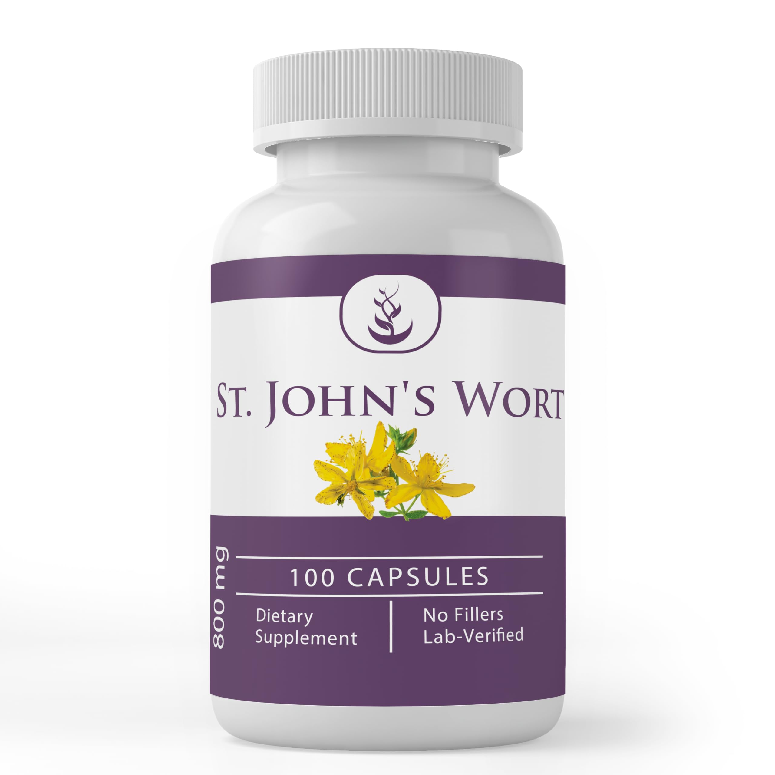 PURE ORIGINAL INGREDIENTS St. John's Wort, (100 Capsules) Always Pure, No Additives Or Fillers, Lab Verified 100 Count (Pack of 1)