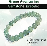 Vista 80 de Pulsera de turmalina negra, pulsera de cristal curativo natural para mujeres y hombres, pulsera de cuentas redondas de 0.315 in para espiritual