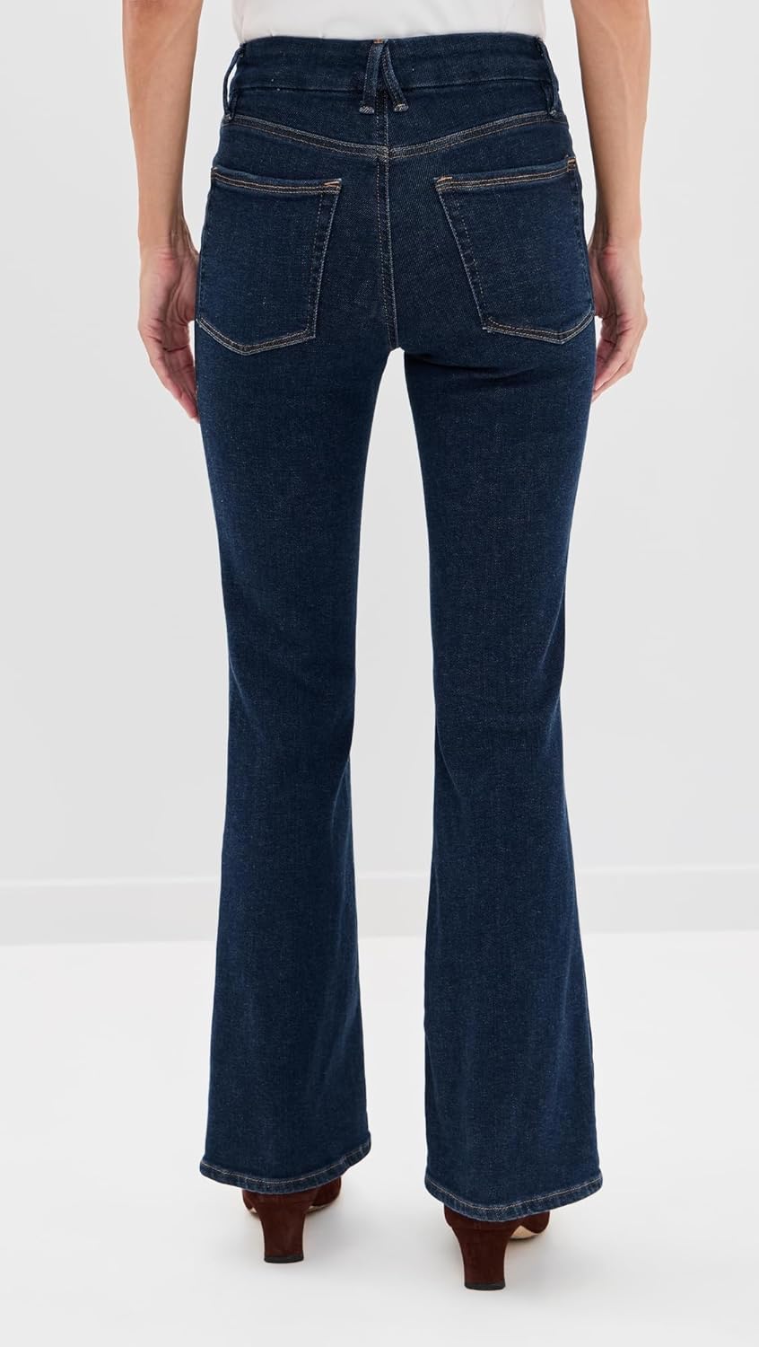 Good American Women's Good Petite Flare Jeans - Image 3