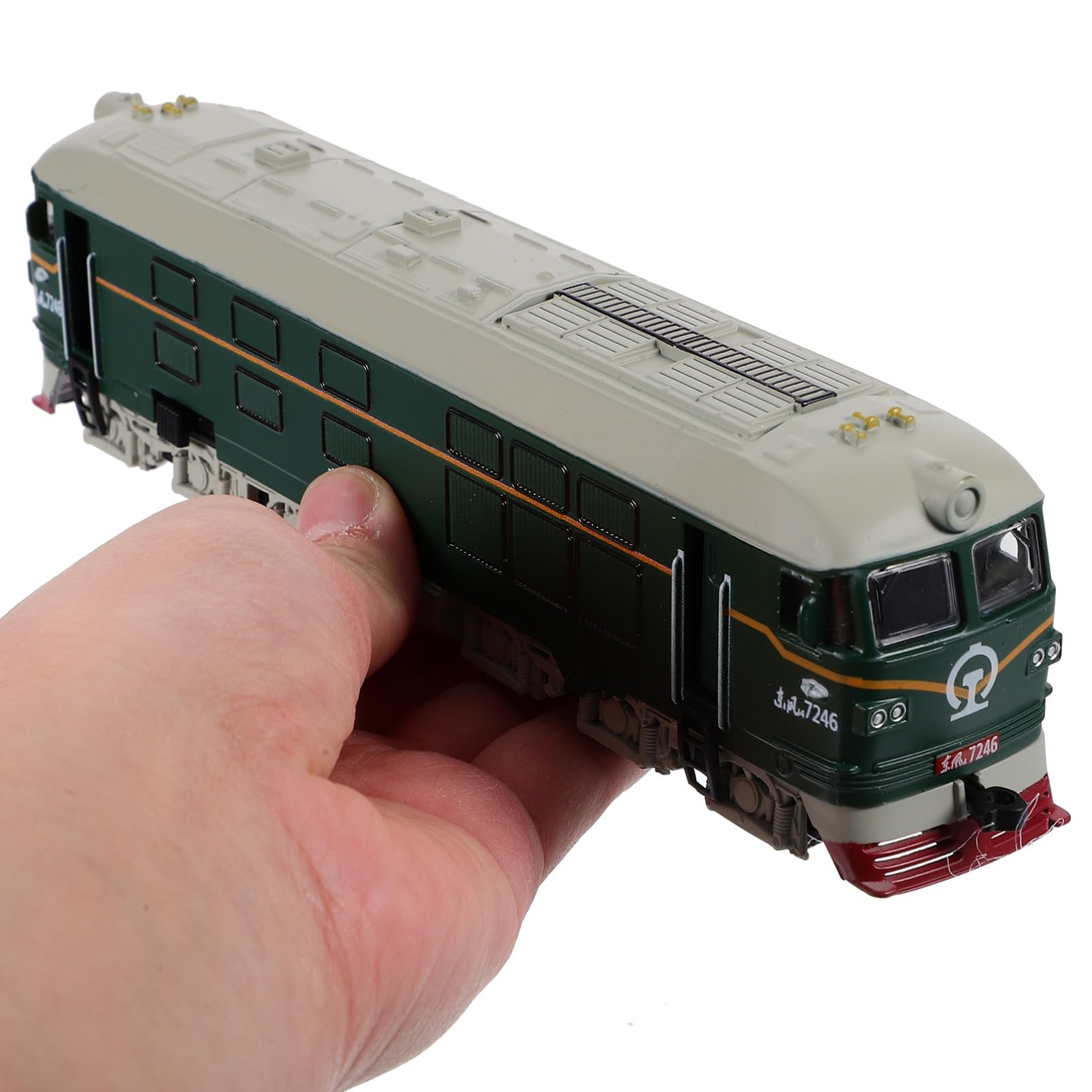 ibasenice Locomotiva Dongfeng in Lega Di Alluminio 8 Pollici Con Luci E Suoni Giocattolo Educativo Per Bambini Stimola Sviluppo Abilità Motorie E Immaginazione