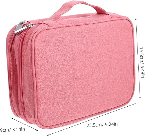 Miniatura 4 de Organizador electrónico portátil Bolsa de almacenamiento de accesorios para viajes de negocios y capacidad de uso al aire libre para cables,