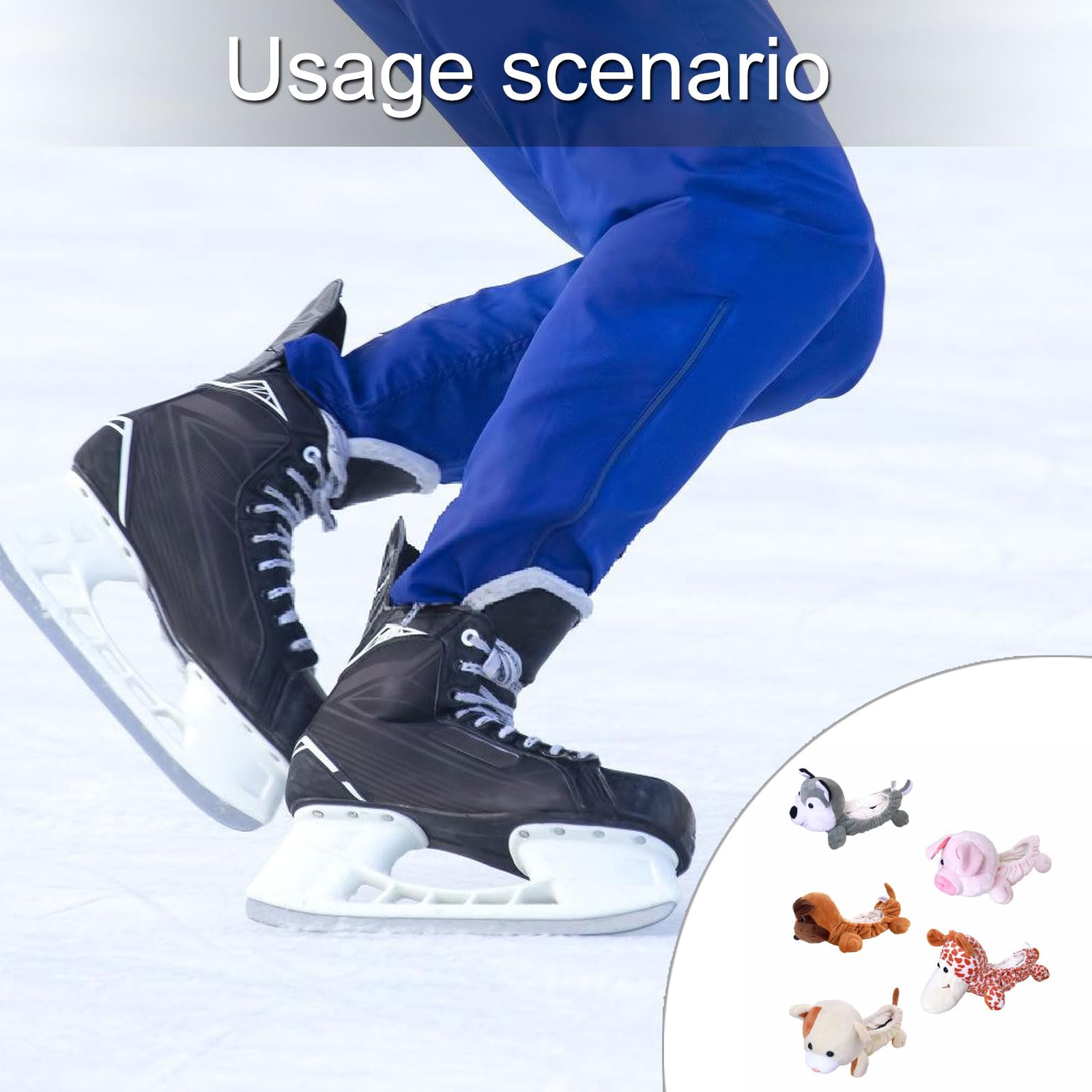 1 paio di protezioni per pattini