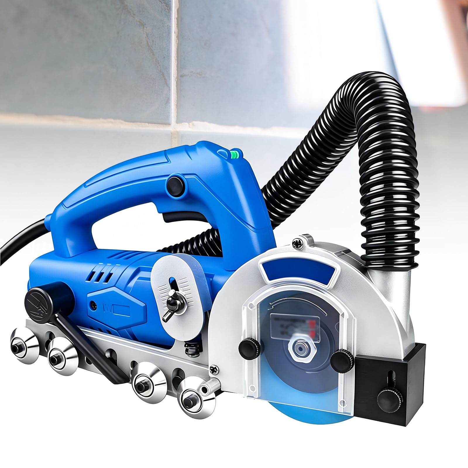 Household Electric Tile Gap Cleaner 1200w, Portable Slotting Tool for DIY