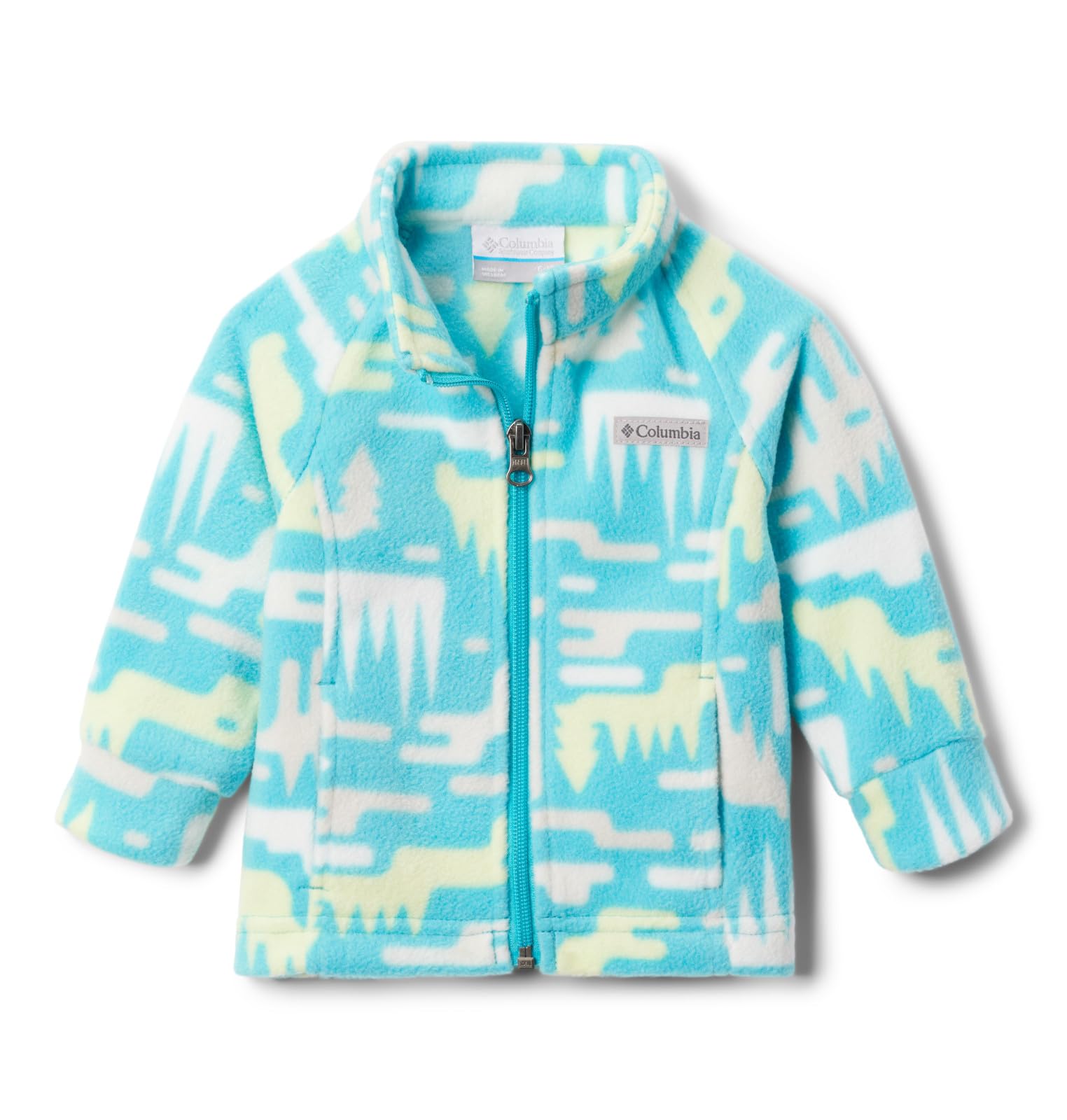 Columbia Youth Girls Benton Springs II Printed Fleece Jacket