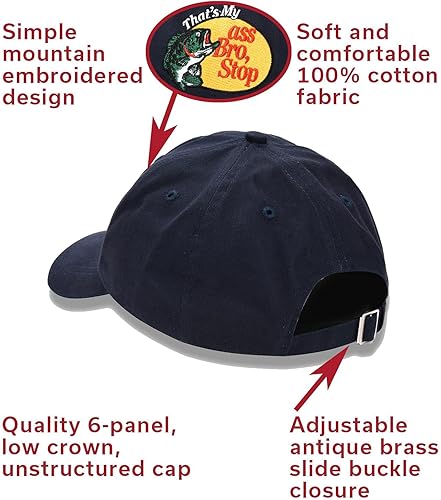 Miniatura 7 de That's My Ass Bro, gorra de camionero Stop Embroidery para hombres y mujeres, gorra de béisbol ajustable, sombreros de pesca con espalda de malla