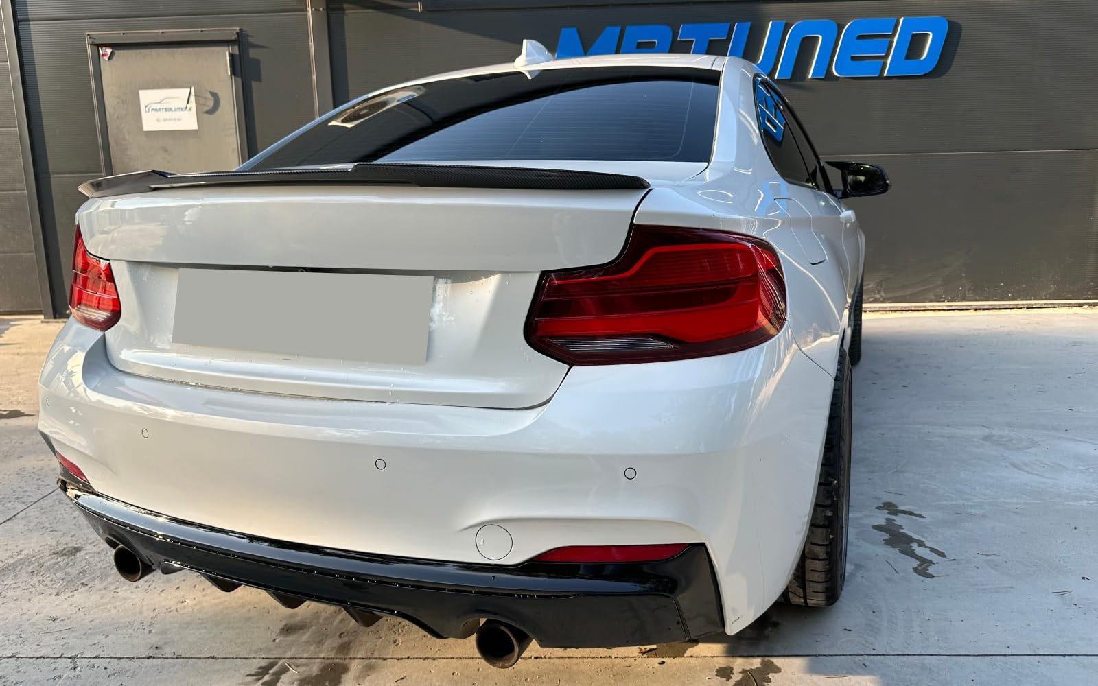 MpTuned Spoiler Posteriore Stile M4 Look Carbonio per F22/F23 2013-2021