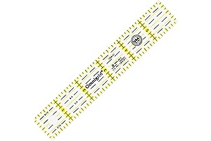 Omnigrip Ruler - 1 x 6, Clear Quilting and Sewing R1 1 6-Inch Ruler