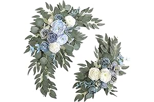 Artificial Wedding Arch Flowers Set with Lights