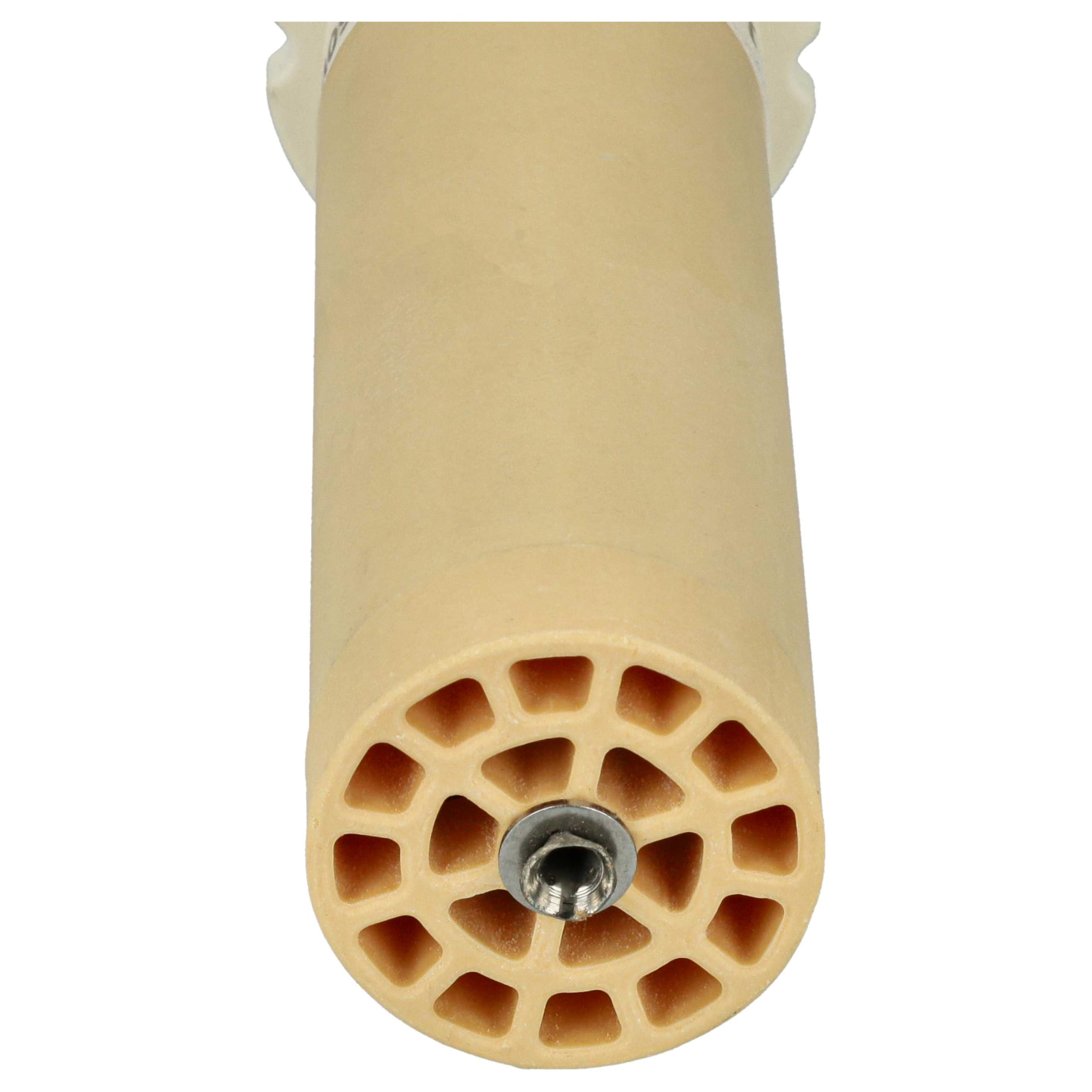 vhbw 3x Elemento calefactor reemplaza Leister 142.717 para pistola de soldadura - 1550 W, Cerámica, 2,6 x 9,1 cm
