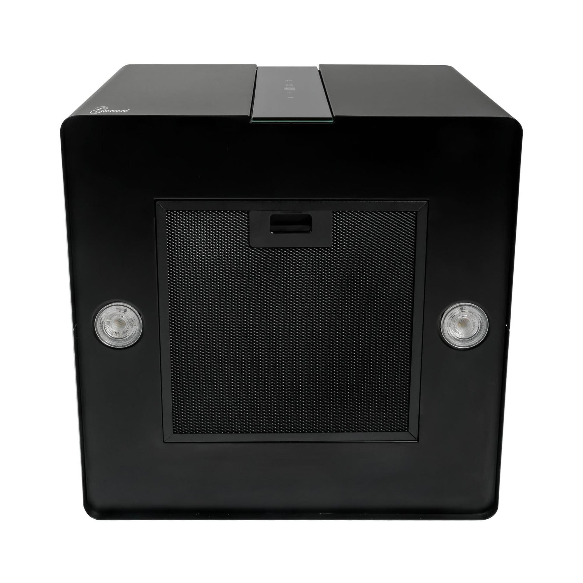 GURARI Inselhaube Umluft GCH I 331 45 BL PRIME 1000 m³/h LED Touch-Steuerung Fernbedienung Timer 45 cm