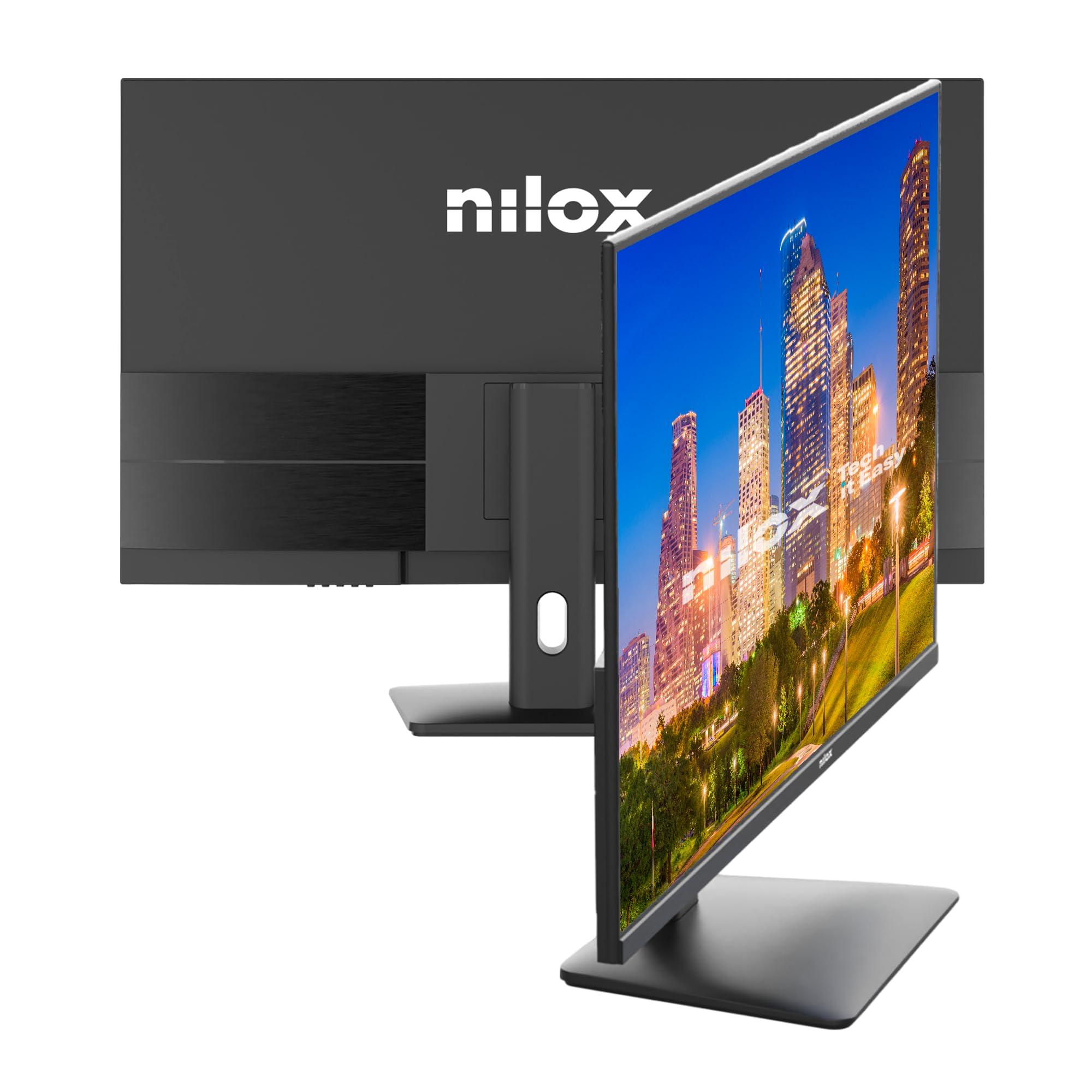 Nilox NXM32FHD1001 Monitor Gaming 32'' Full HD IPS, Frequenza 100 Hz, Tempo 4 ms, Connessioni HDMI/VGA, VESA 75×75 mm