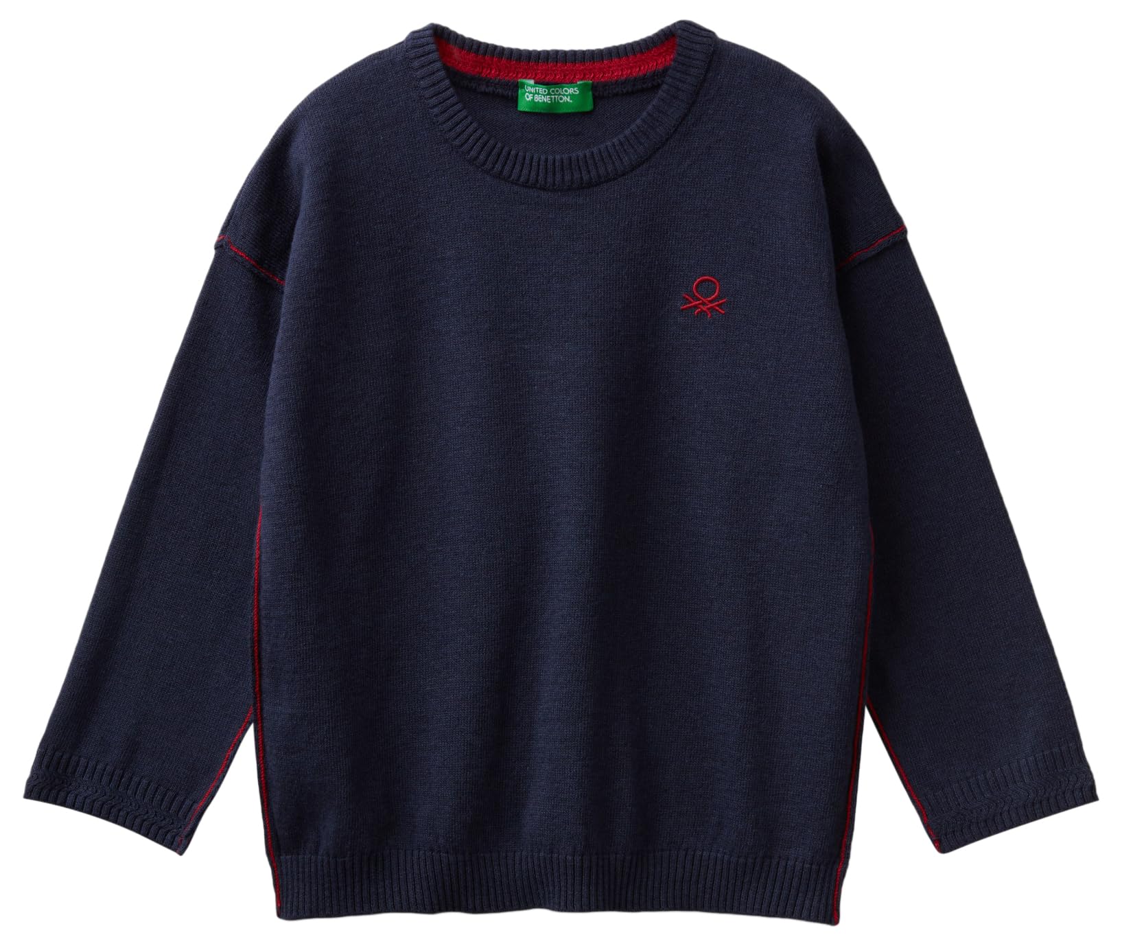 United Colors of Benetton Maglia G/C M/L 1041H1025 Sweater, Blu