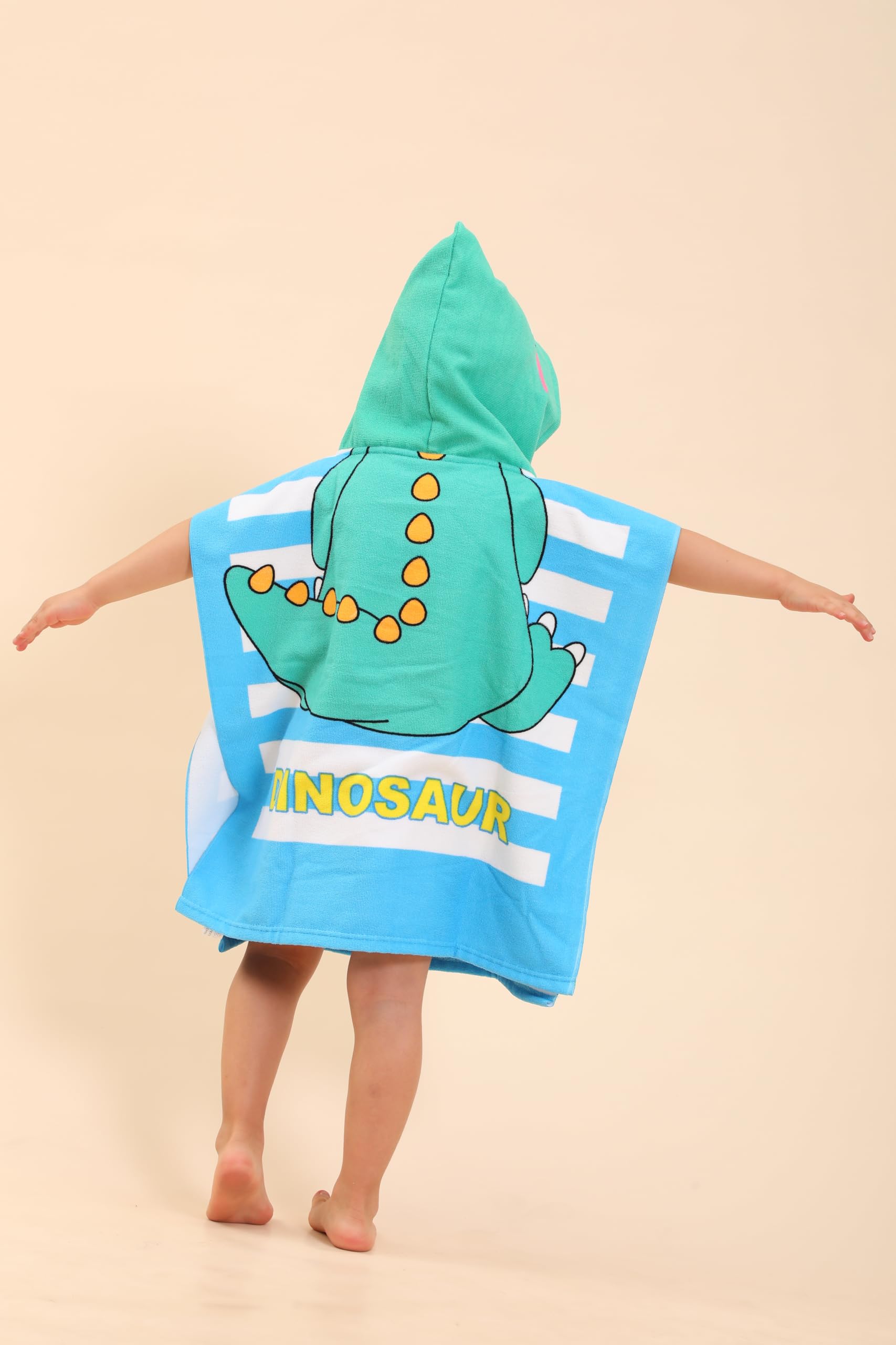 Toallas con capucha para niños, toallas de playa para niños y niñas, toallas de natación/batas de toalla/toallas usables/toallas de piscina para niños de 2 a 10, toallas de playa poncho para niños,