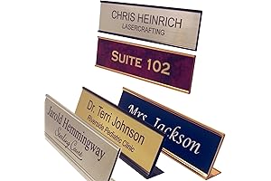 Customized Name Plate | Personalized Desk Decor | Office Essentials