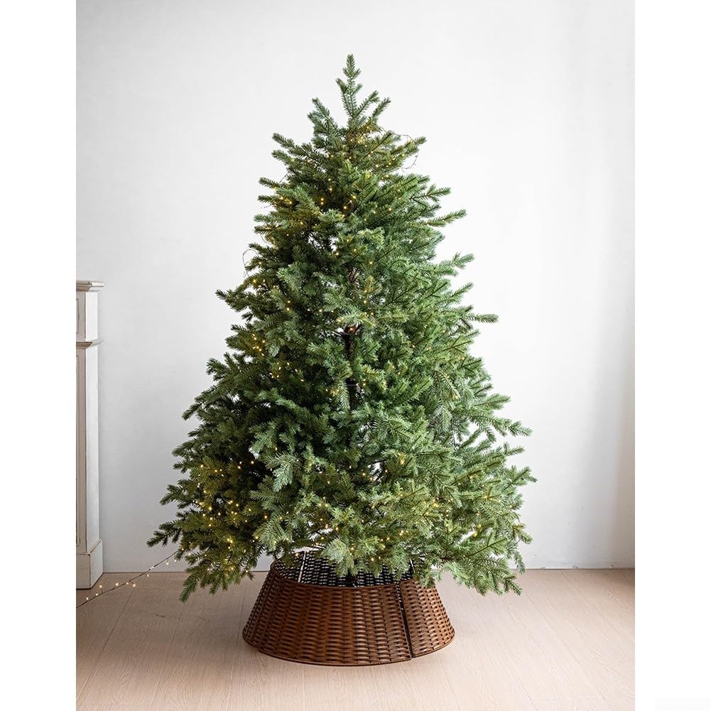 Gonna Natale Intrecciata a Mano Minimalista per beige Gonna Natale(B)