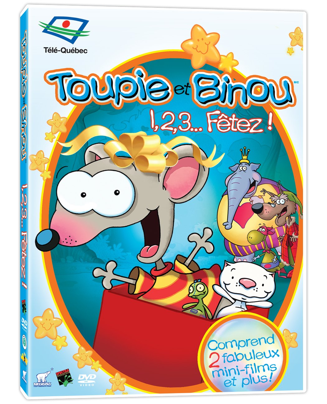Toupie et Binou 1,2,3...Fêtez ! [DVD]