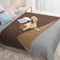 Vista 63 de Ameritex Funda impermeable para cama de perro, manta reversible para mascotas, para muebles, cama, sofá, sillón
