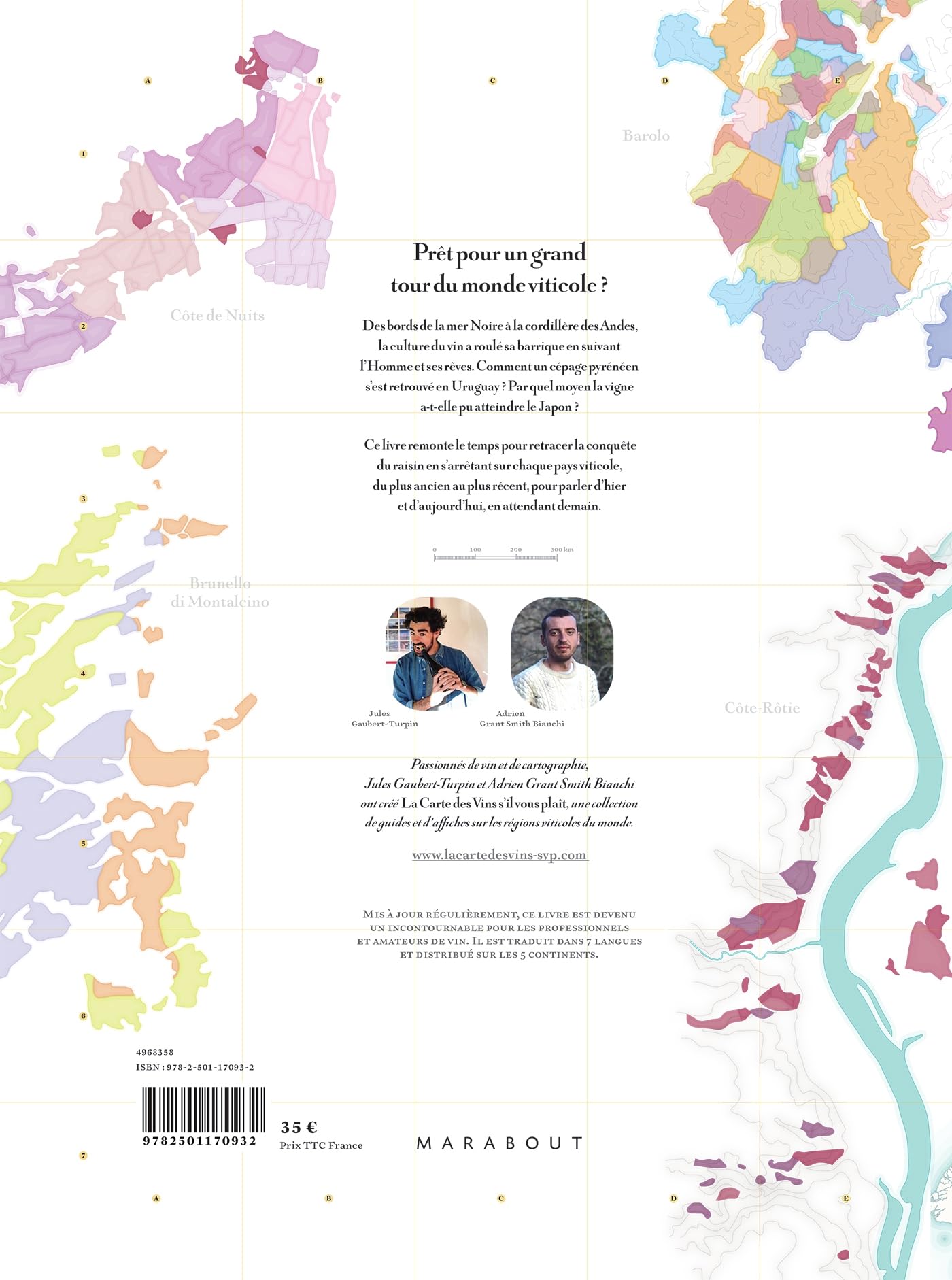 La carte des vins s'il vous plaît: Le nouvel atlas des vignobles du monde. 56 pays, 140 cartes, 8000 ans d'histoire: 31651