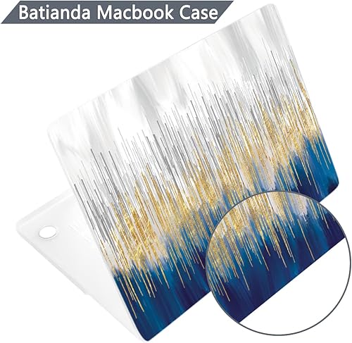 Miniatura 183 de Batianda Funda para MacBook Pro M4 de 16 pulgadas 2024 2023 2021 modelo A3403 A2991 con chip M3 M2 Pro/M1 Max, carcasa rígida de plástico