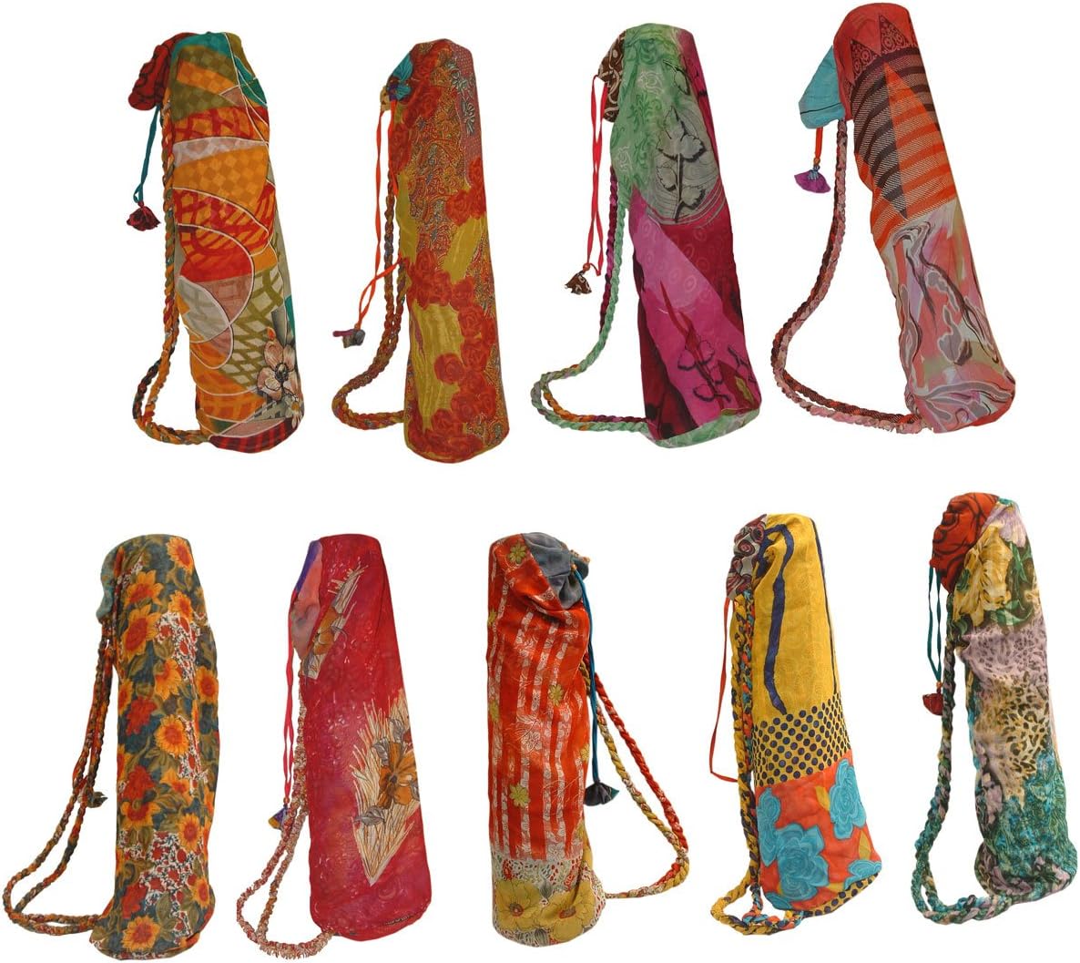 Stylish Sari Yoga Bag