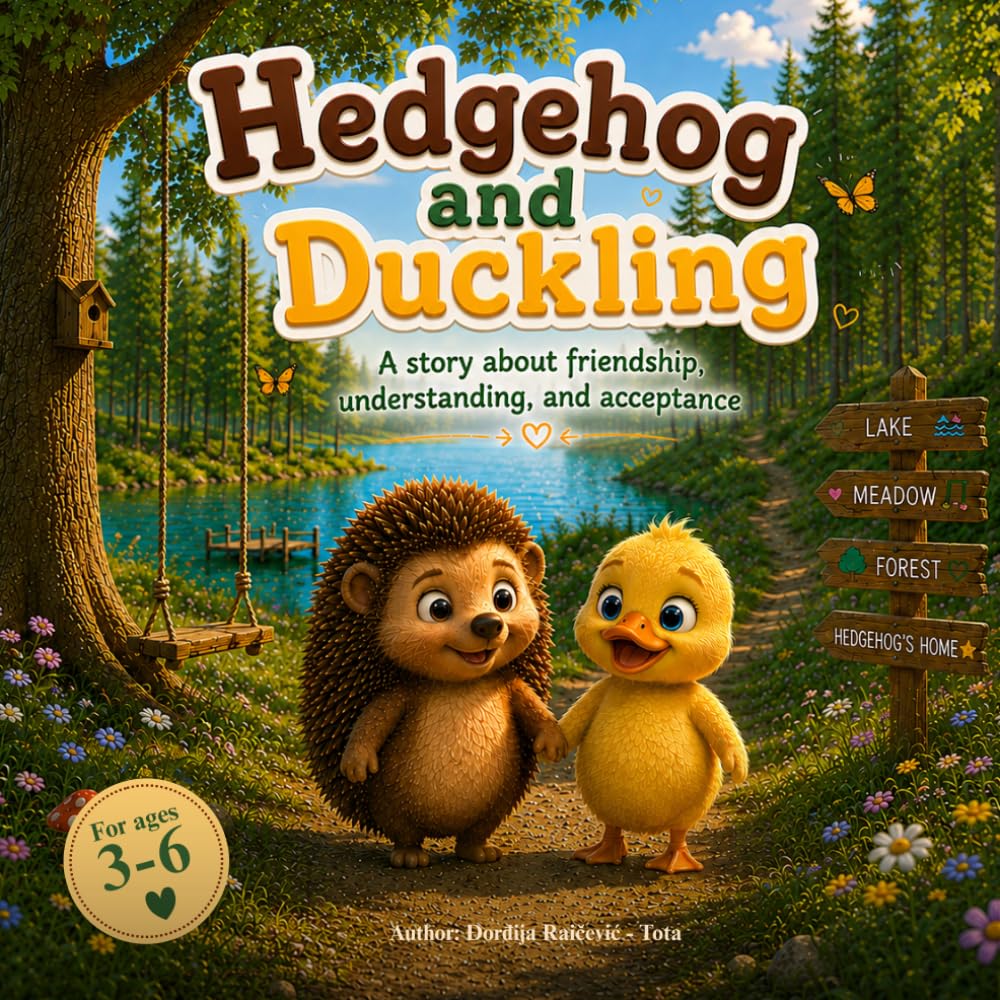 The Hedgehog and the Duckling: A heartwarming tale of friendship and acceptance