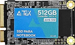 SSD Gamer 2.5 para Notebook SATA III Leitura até 550MB/s e Gravação até 500 MB/s- Alto Desempenho para Jogos e Multitarefas (512, GB)