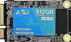 SSD Gamer 2.5 para Notebook SATA III Leitura até 550MB/s e Gravação até 500 MB/s- Alto Desempenho para Jogos e Multitarefas (512, GB)