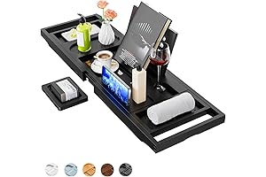 Yirilan: Premium Bamboo Foldable Bathtub Caddy for Kids