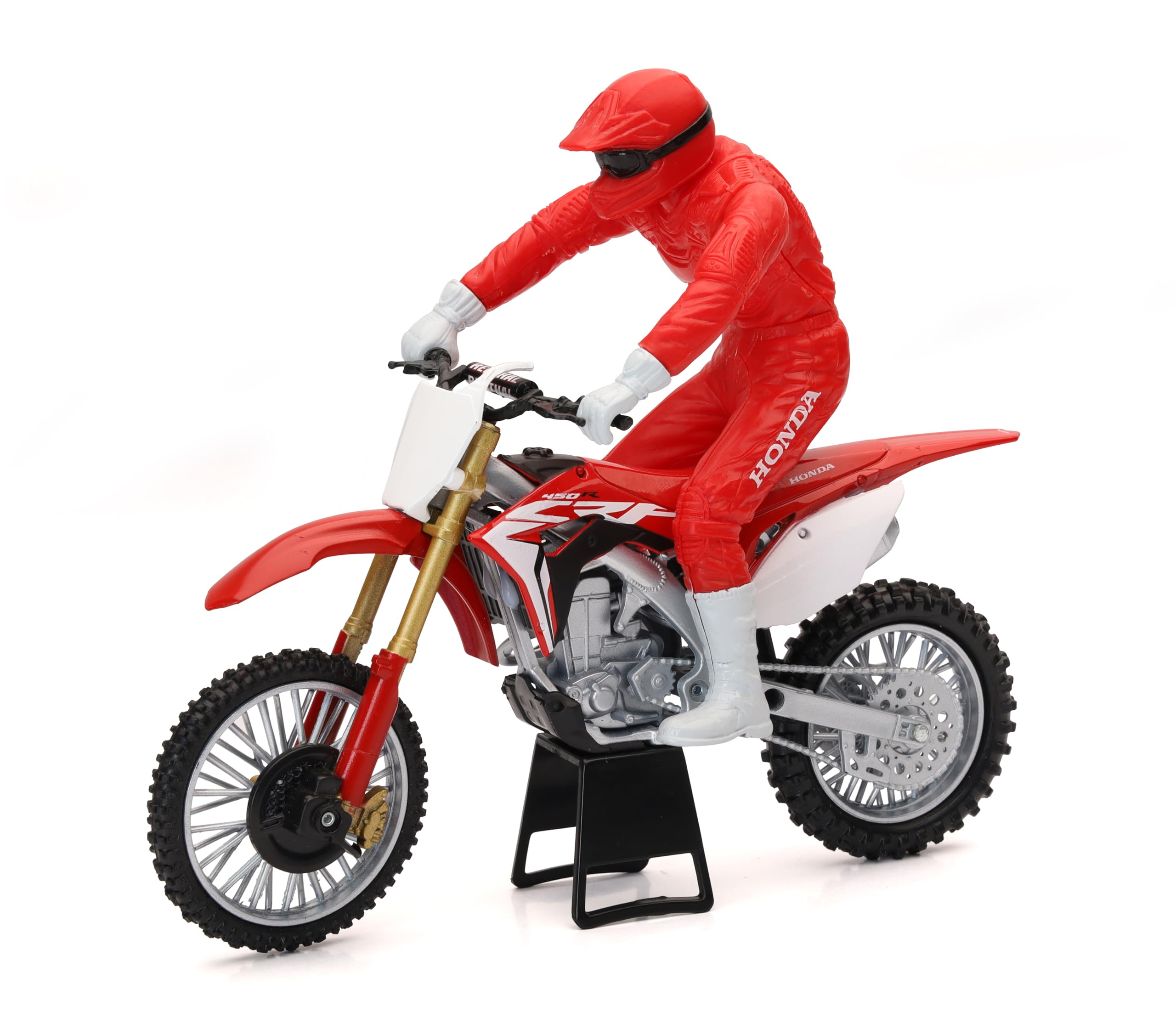 Moto Honda CRF 450 con acrobazia 1/12°