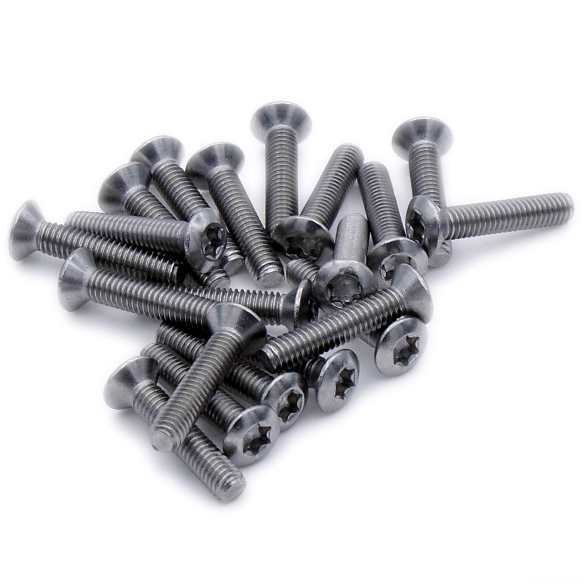 Singularity Supplies M3 (3Mm X 50Mm) Tx Socket Raised Countersunk Machine Screw (Bolt) - Stainless Steel (A2) (Pack Of 20)
