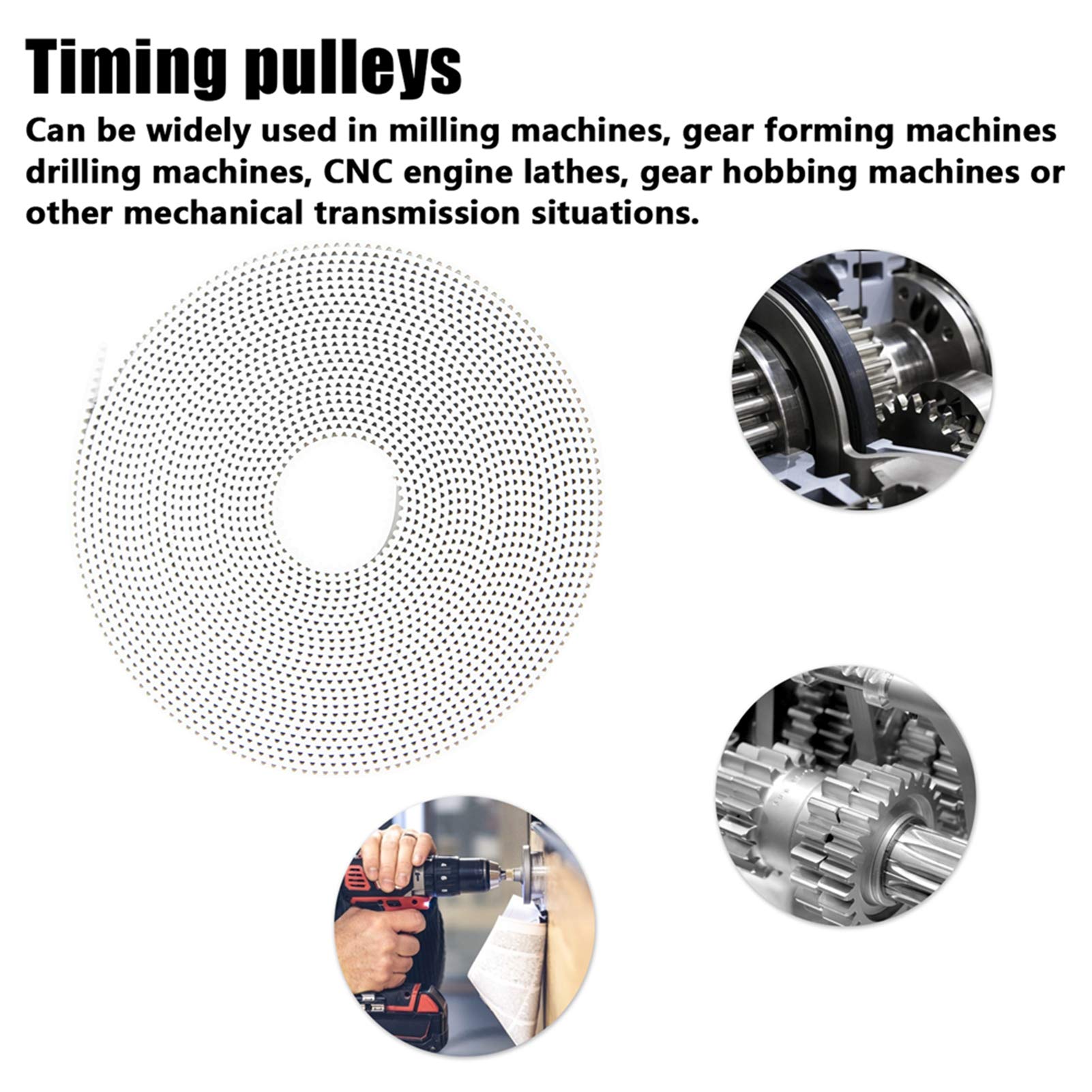 Courroie De Distribution Ouverte En Caoutchouc, Combinaison Axes X Axes Y Pour Accessoires D Gates 2gt 6 Mm 95070330